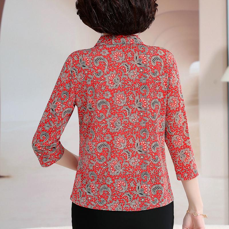 Elegante Sommer Top Weibliche Hemd Beiläufige Lose Frau Vintage Bluse Sommer Kleidung