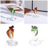 Exquisites Crystal King Snake Sculpture Snake Statue Enhancing Living Room or Office Aesthetic Appeal Home Decors