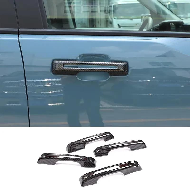 For Ford Maverick 2025-2025 ABS Carbon Fiber Car Central Control Interior Modification Decorative Sticker Car Accessories