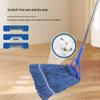 Four-Color Cotton Yarn Wax Mop with Replaceable Stainless Steel Threaded Clip Head