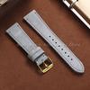 Vintage Wildleder Lederarmband 20mm 22mm Schnellverschluss Uhrenarmband für Omega für Seiko für Cartier für Tissot Goldene Schnalle Armband