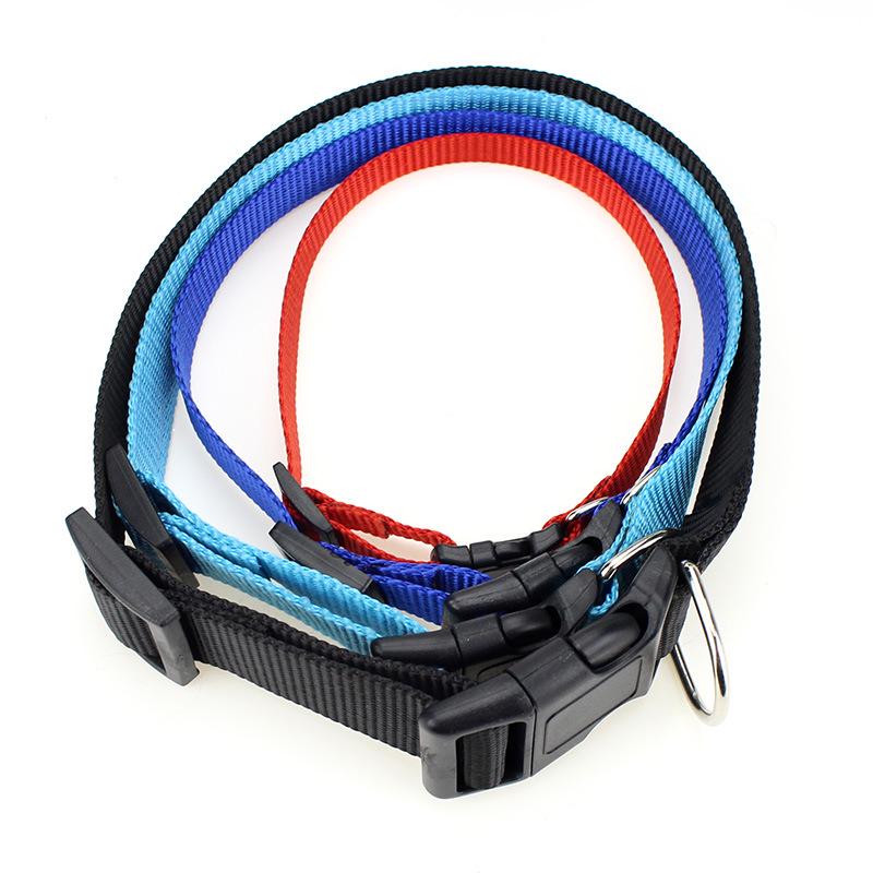 

Однотонный нейлоновый ошейник для домашних животных для собак и кошек XS - Width 1.0 cm