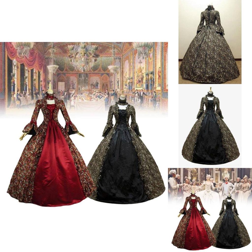 Stunning Victorian Style Party Dress For Women In Multiple Vibrant Colors