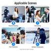 NEEWER Video Tripod 200cm Fluid Head with QR Plate Adjustable Large Camera Tripod Suitable for DSLR Camera Made of Aluminum Alloy Load Capacity 8kg