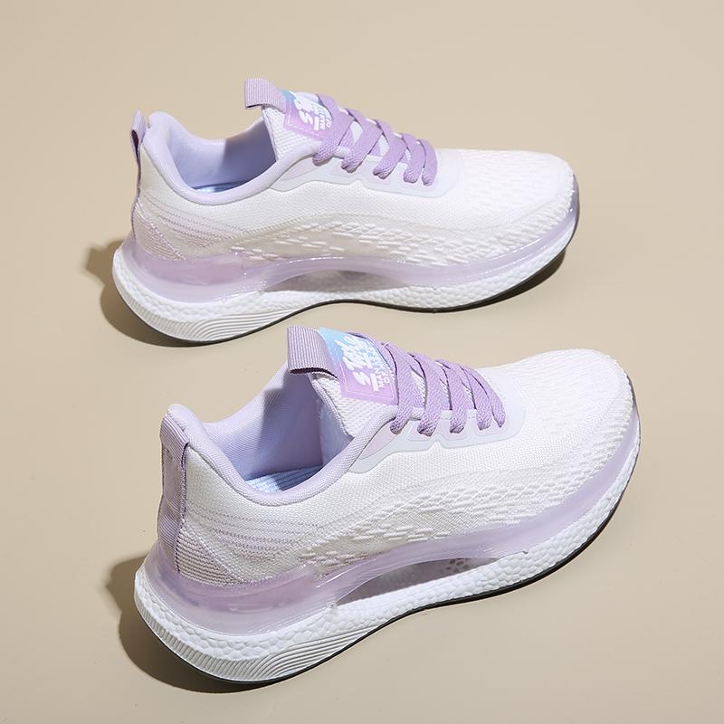 2026 New Comfortable Casual Lightweight Women's High-Quality Thick-Soled Wear-Resistant Breathable Running Shoes Student Shoes