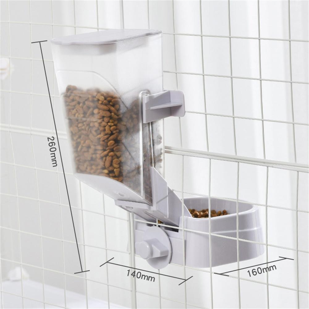 Automatic Pet Bowls Cage Hanging Feeder Pet Water Bottle Food Container Dispenser Bowl For Puppy Cats Rabbit Pet Feeding Product