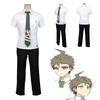 Authentic Super Danganronpa 2 Hajime Hinata Cosplay Uniform Costume Suit For Parties
