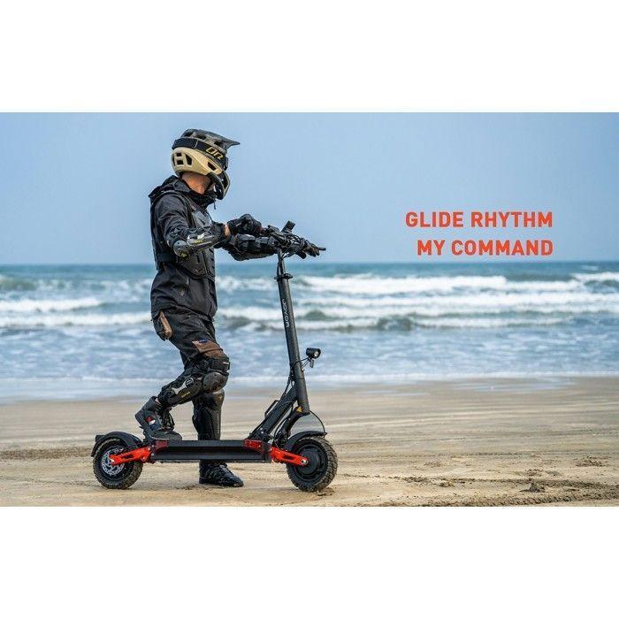 Trottinette électrique pliable JOYOR T6 - Moteur 600 W, batterie 48 V 18 Ah, pneus 10 pouces - Noir