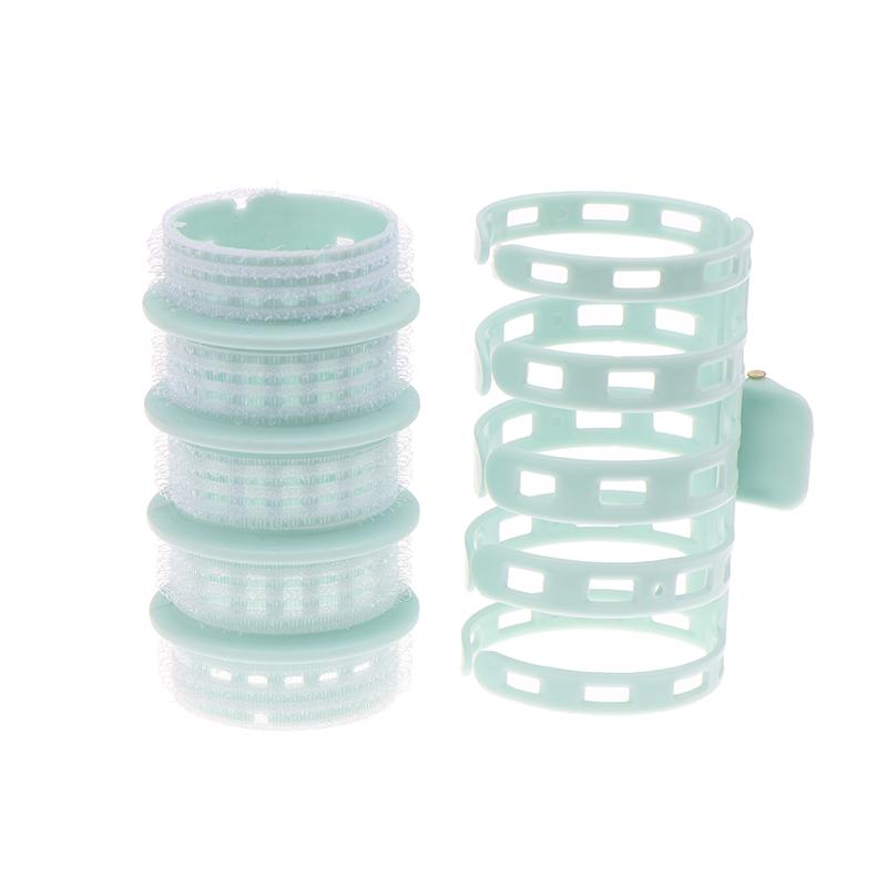 2Pcs Self-Adhesive Bangs Curlers Lazy Spiral Hair Bangs Roll Curler Plastic No Heat Air Diy Hair Curling Styling Tools