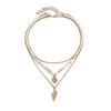 Men Beach Coconut Shell Seashell Necklace Hip Hop Unique Layered Choker Chain Accessories