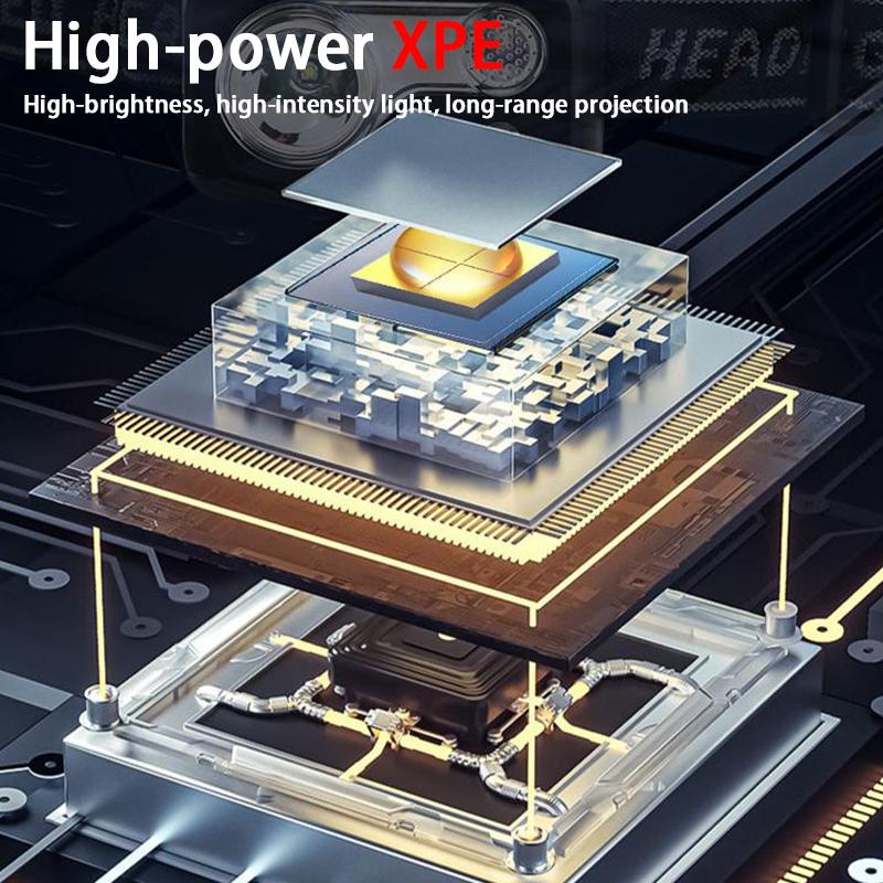 Mini Rechargeable Powerful Sensor Headlamp Usb Head Flashlight Torch Headlights Led Head Light Camping Search Light