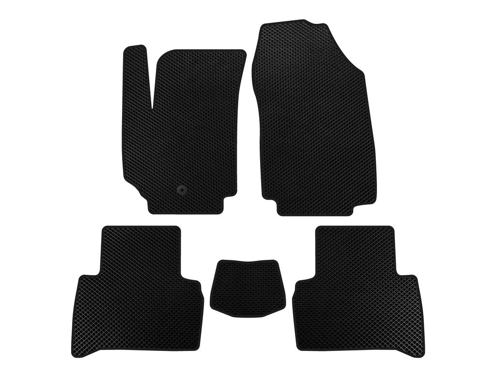 EVA Mats (2007-2010, SW, Black) for Fiat Croma