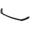 3Pcs Car Front Bumper Lip Spoiler Glossy Black Spoiler Protector Replacement For Seat Leon MK3.5 Standard 2017 To 2019