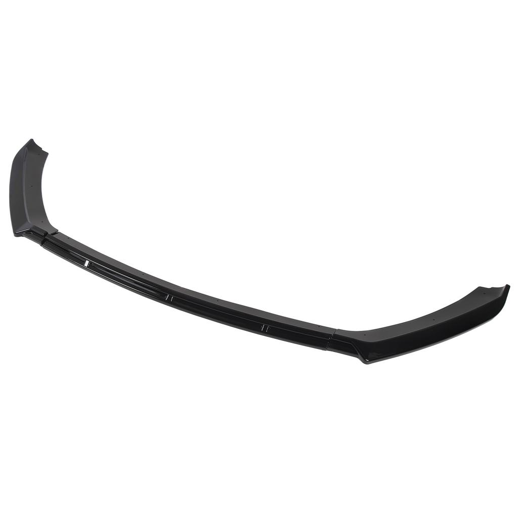 3Pcs Car Front Bumper Lip Spoiler Glossy Black Spoiler Protector Replacement For Seat Leon MK3.5 Standard 2017 To 2019