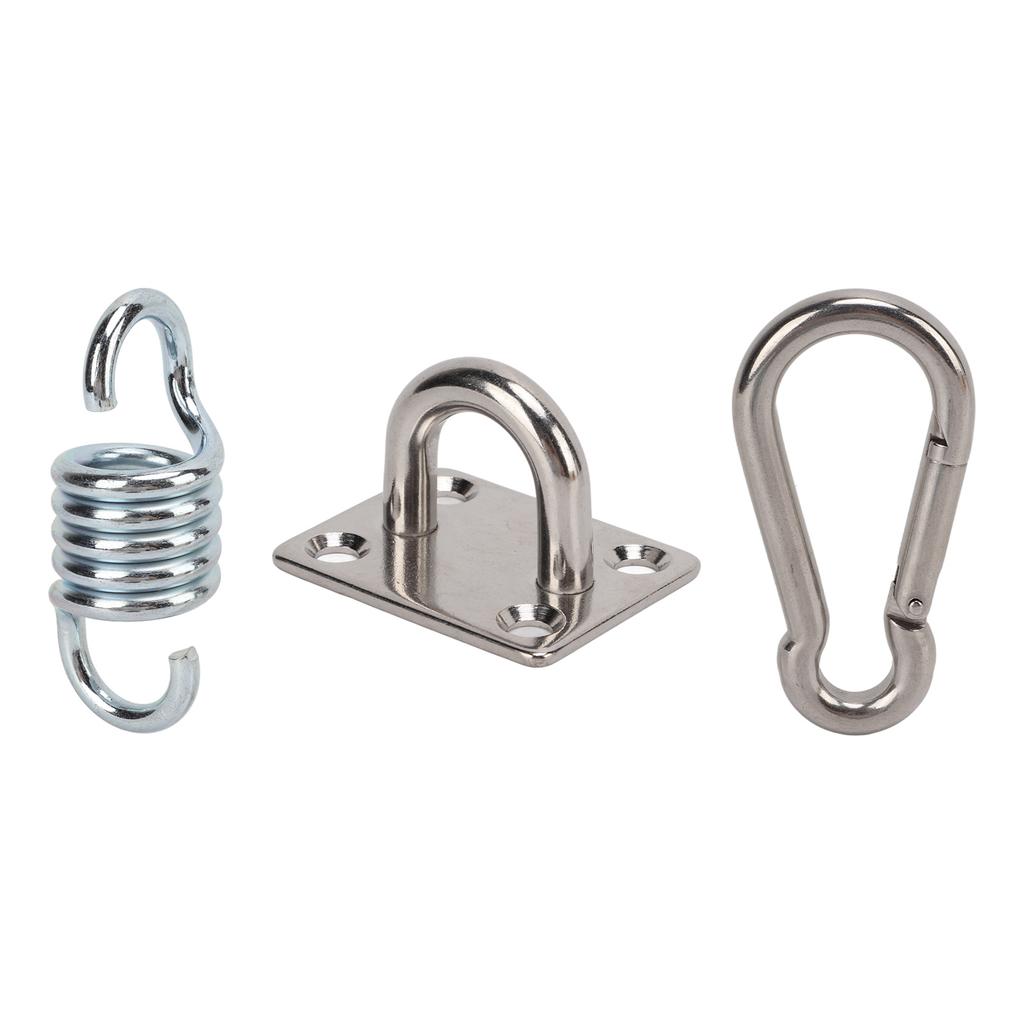 Zestaw do zawieszania sufitowego ze stali nierdzewnej, udźwig 551 funtów, hak do zawieszania do treningu jogi, hamaka, huśtawek