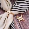 Anel para Lenço Formato X Fivela Deslizante para Lenço para Mulheres Broches Minimalistas para Xale Clipe para Vestido Roupas Acessório para Lenços de Seda