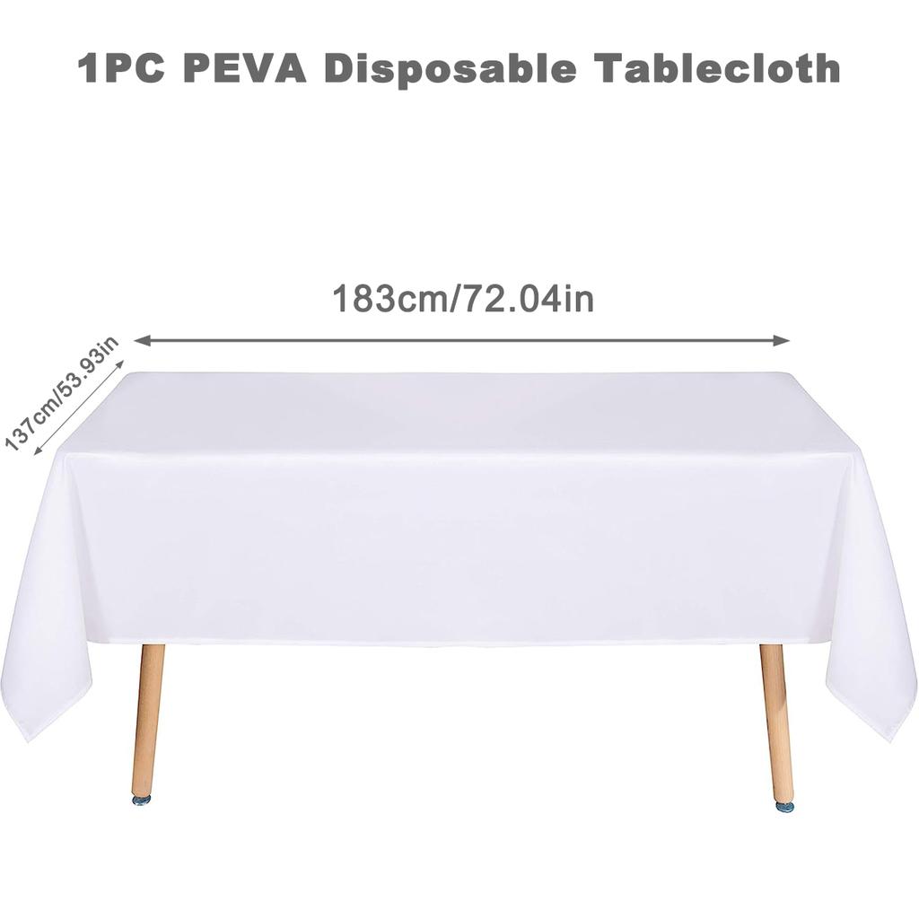 213cm Round Tablecloth Rose Red No Stitching Fabric Elegant Solid Table Cloth for Christmas Birthday Wedding Party Hotel Decor