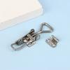 New 1Pc  10cm Locker Anti Rattle Latch Fastener Clamp Marine Fastener 304 Stainless Steel Clamp Deck Hasp Lock Boat Accessories