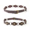 Western Denim Belt Women's Accessories Retro Belt Women's Decorative Skirt Overalls Heavy Industry Wide Belt