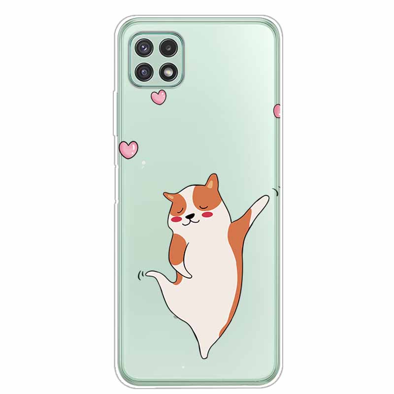 For Samsung A22S 5G Case Transparent Soft TPU Phone Cases for Samsung Galaxy A22s 5G Silicone Cover for Galaxy A22 A 22 S A 22s