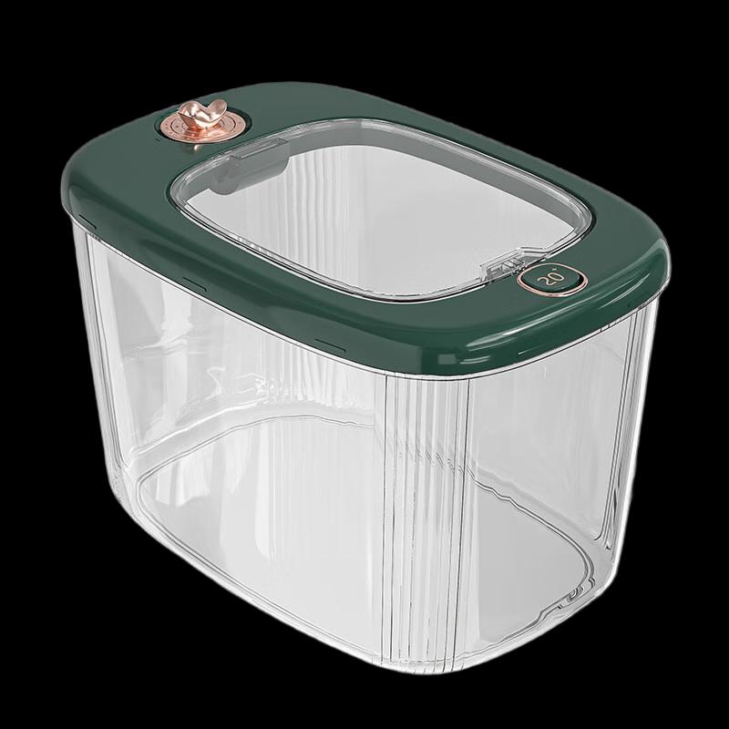 Tilona Transparent Rice & Grain Storage Bin