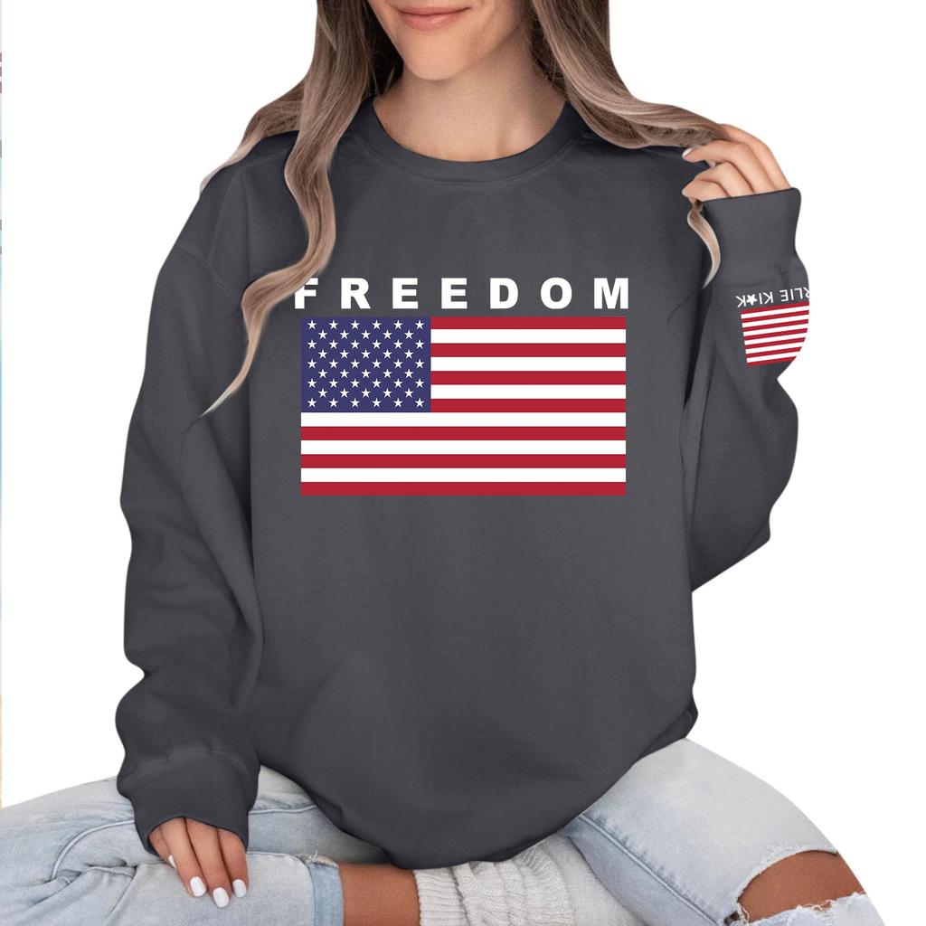 Women's Colorblock Sweatshirt Long Sleeve Round Neck Casual Comfortable Loose Lightweight Women's Sweatshirtt