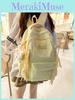 Butterfly Embroidered Mini Backpack For Girls Teen School Bags With Large Capacity