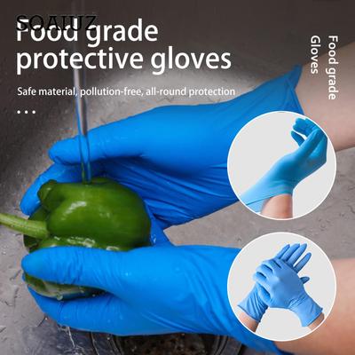 Disposable  Nitrile Gloves Inspection Labor Insurance Housework Gloves Work Protection Thickened Rubber Nitrile Gloves