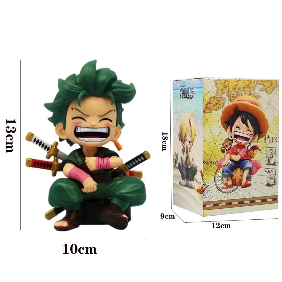 Hot 6Pcs One Piece Monkey D. Luffy Nami Usopp Sanji Chopper Roronoa Zoro Pvc Action Figures Model Dolls Toys Children'S Gifts