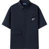 NVG·YOUNG Men's Fashion Short Sleeve Work Shirt