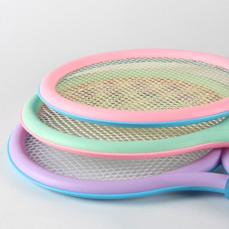 PVC Tennis Racquet Toy Kit for Toddler Children Outdoor Indoor Beach Activities