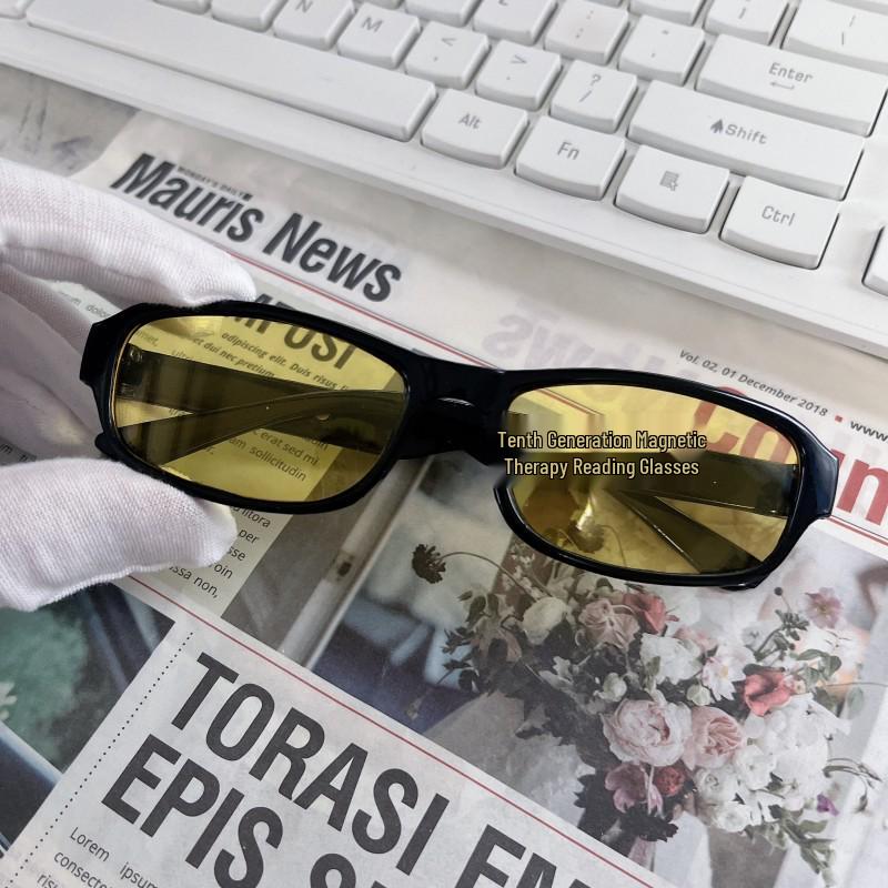 

Магнитная терапия Антибликовые Очки для чтения Ночного видения для мужчин и женщин