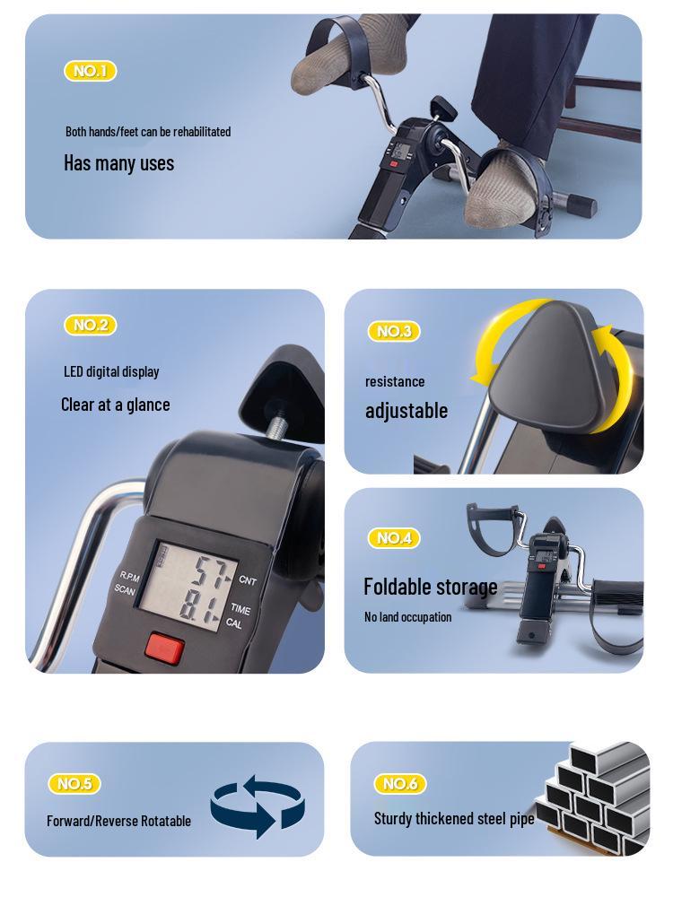 Mini Pedal Bike for Rehabilitation and Fitness