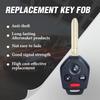Keyless Entry Remote Head Key Fob Replacement for Subaru Impreza WRX Forester XV Crosstrek Outback Legacy 80 Bit G Chip 4 Buttons (FCCID:CWTWB1U811