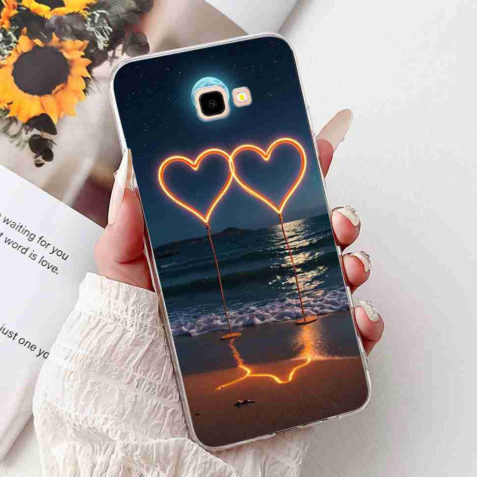 For Samsung Galaxy J4+ SM-J415F Case Luxury Butterfly Flowers Soft Silicone TPU Cover For Samsung J4+ J4 Plus Phone Shell Capa
