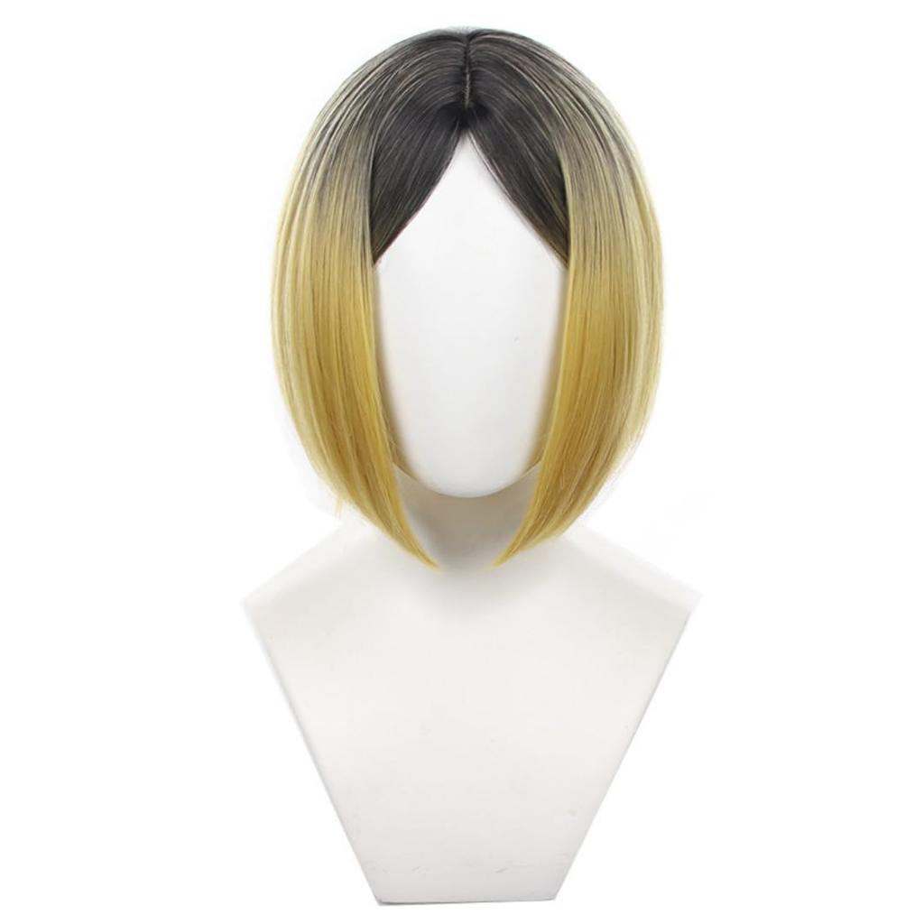 GhostNef Kozume Kenma Cosplay and with Perfect for Comic and Christmas Haikyu!! Wig, Heat-Resistant Breathable, Net, Market, Events, Halloween,