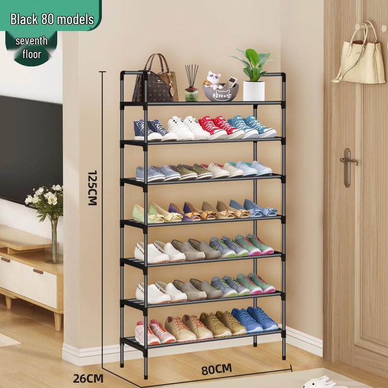 Multi-Layer Metal Shoe Rack Cabinet for Dorms