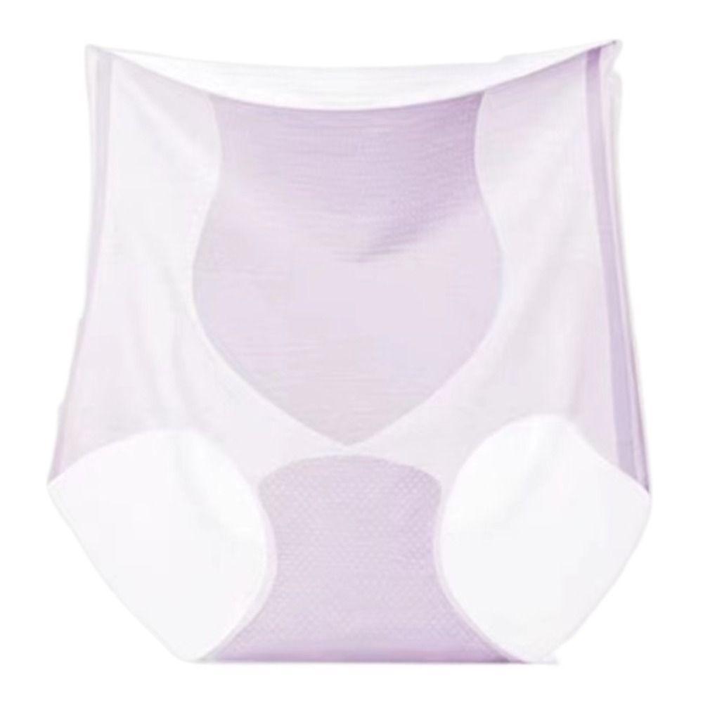 Ultra Thin High Waist Panties Traceless See Through Seamless Lingerie  Summer