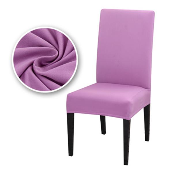 Slipcover Removable Anti-dirty Seat Chair Cover Spandex Kitchen Cover for Banquet Wedding Dinner Restaurant