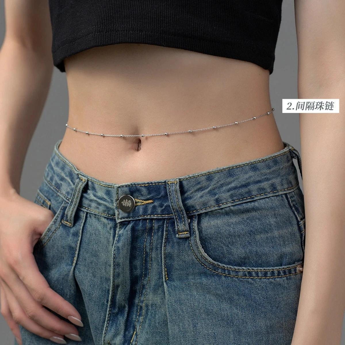 

Luxury Sexy Rhinestone Star Tassel Pendant Waist Belly Belt Chain for Women Bikini Rave Beach Body Jewelry Gift Y2K Accessories