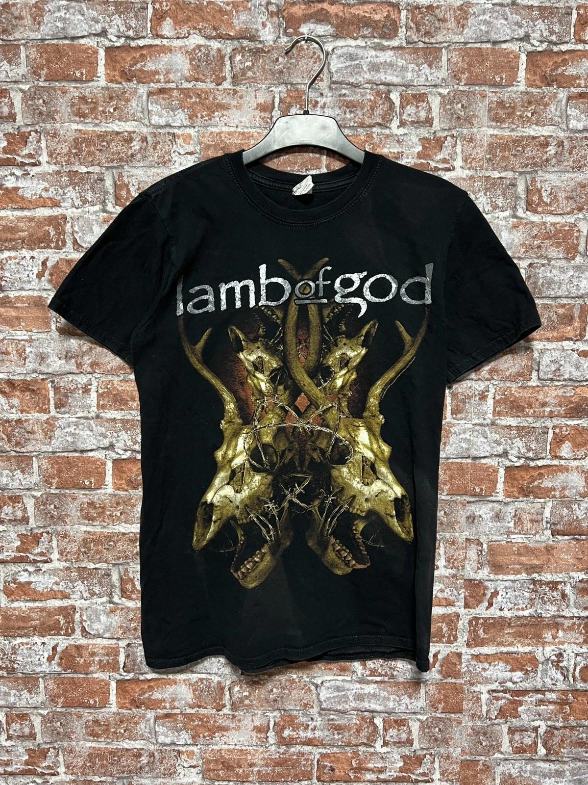 Vintage 2013 Lamb Of God Rock Band T-shirt Size M S