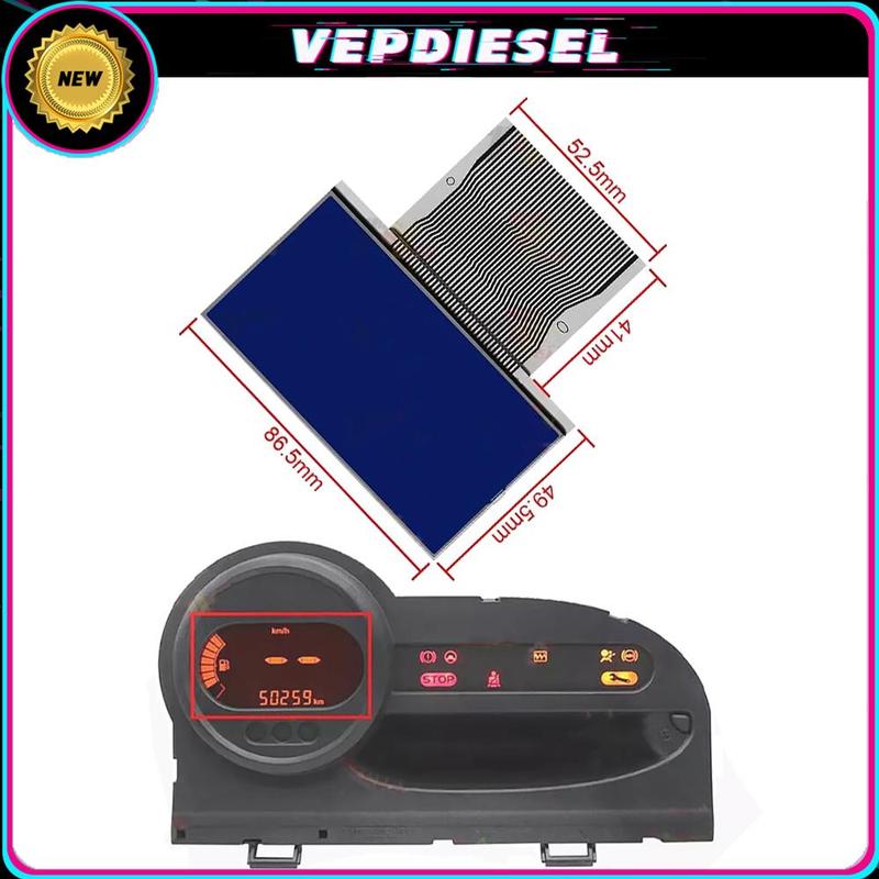 

New trument Speedometer Cluster LCD Display Screen for Renault 2007-2012 Twingo II 8201178277 8201127953 Combination Gauge