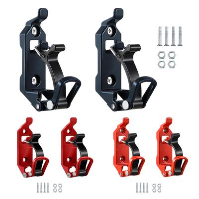 Quick Release 2pcs Wall Mounting Brackets Shovel Mount for Roof Rack Metal Rubber Clamp Wall Mounting Kit Car Accessories