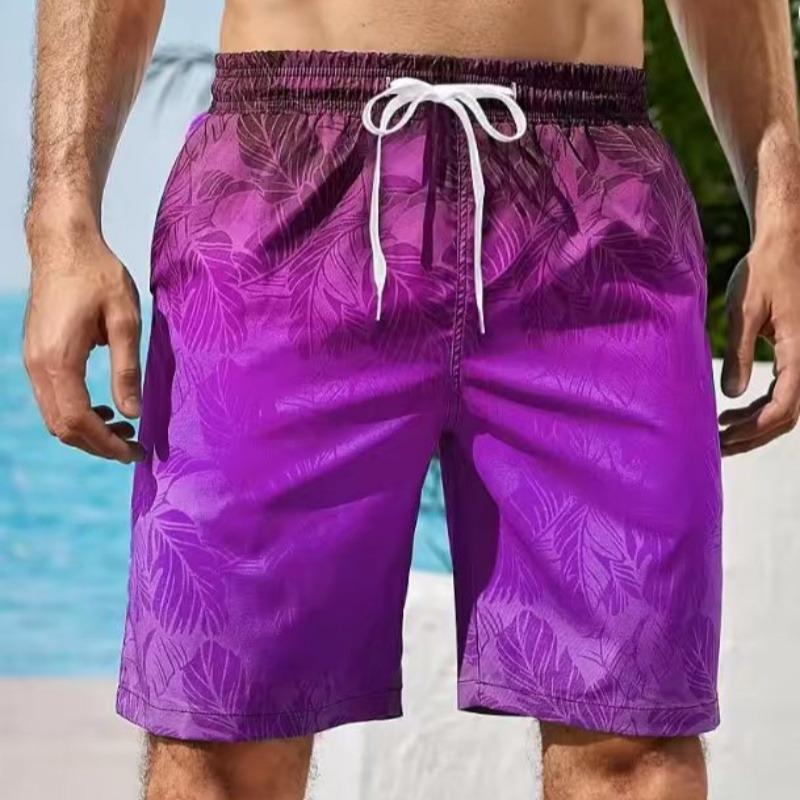 Fashion Design Mens Print Shorts Summer Men's Swim Trunks Elastic Waist 3D Print Graphics Gradient Breathable Short