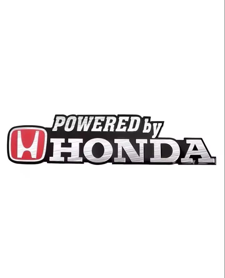 3D Metal Car Styling Side Body Badge Emblem Decal Car Logo Sticker  for Mugen Power Honda Civic Accord CRV Hrv Jazz Accessories
