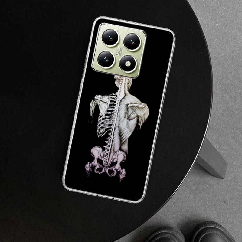 Autumu X Ray Hand Bones Phone Case Cover for Xiaomi Redmi Note 15 14 13 12 11 Pro Plus 14S 12S 11S 11T 11E 10S 10 Customized Fun