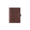 Genuine Leather A5 Business Planner Binder - Retro Style