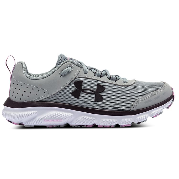 Under Armour Charged Assert 8 Marble Low Top Women Sneaker Modern-Gray 3024625-101