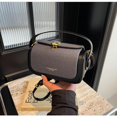 Women's Color Block Handbag - Versatile Crossbody and Shoulder Bag