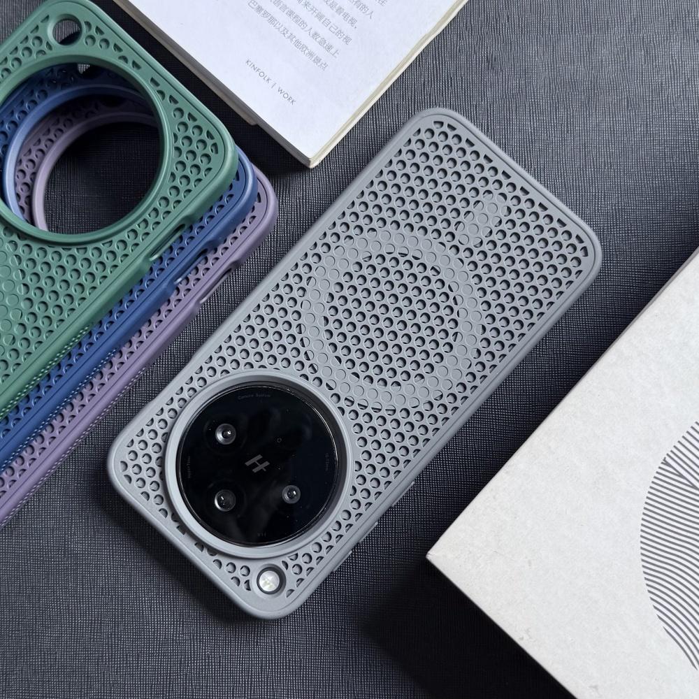 Cooling Armor Breathable For Magsafe Phone Case For OPPO Find X8 Findx8  Matte Wireless Charge Bumper Magnetic Phone Cover